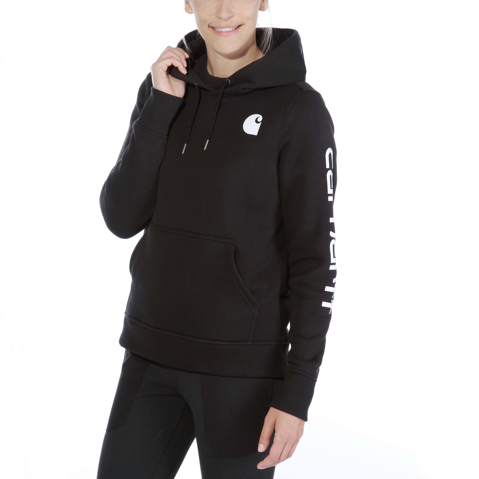 Carhartt Clarksburg Hoodie Women Black XS