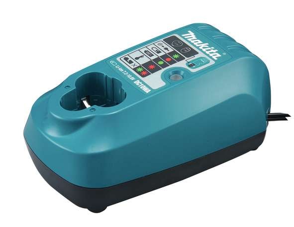 Makita Oplader Li-ion 7,2V og 10,8V Li-ion, 7.2V / 10.8V, DC10WA