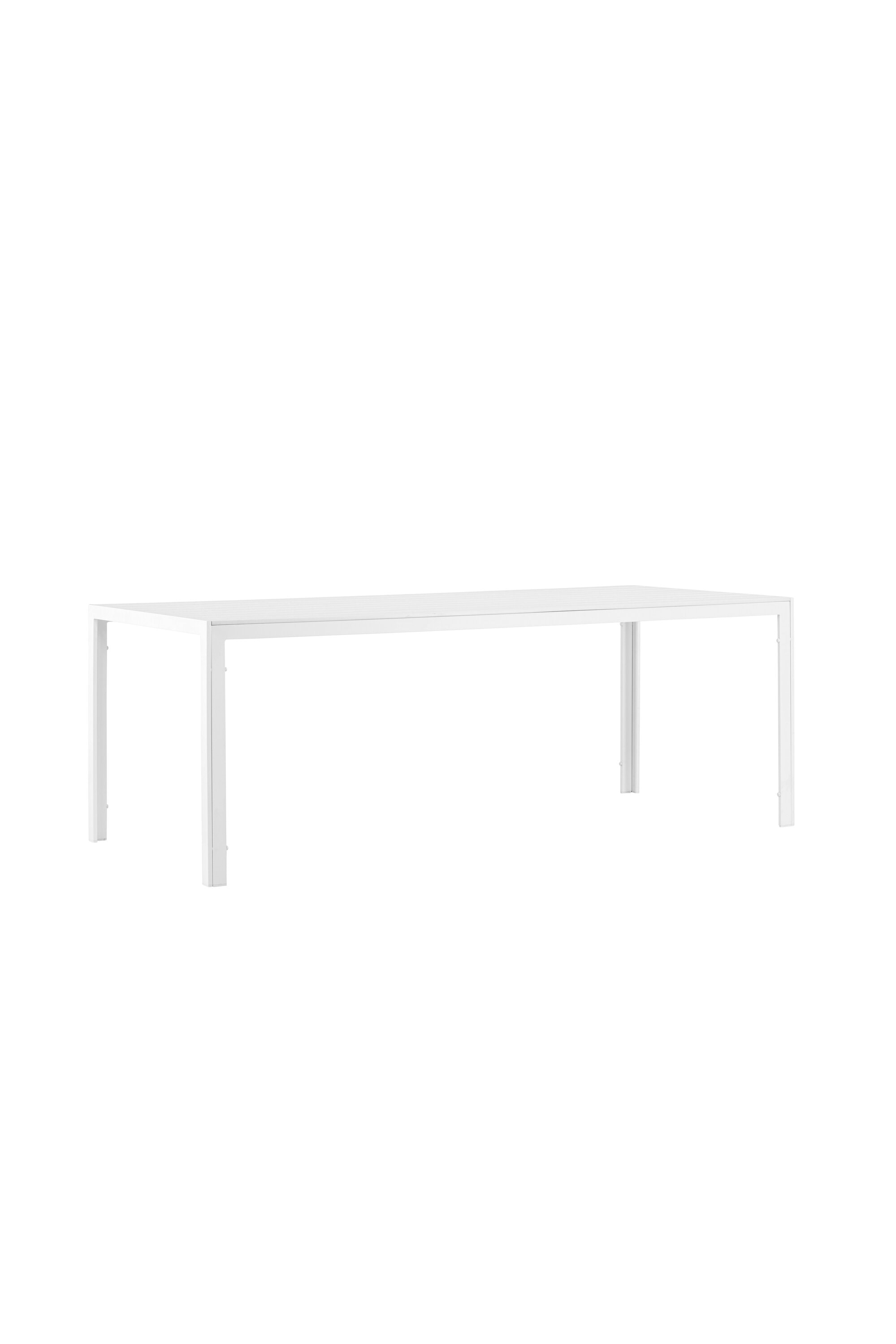 Venture design Break havebord i hvid/grå 90 x 205 cm