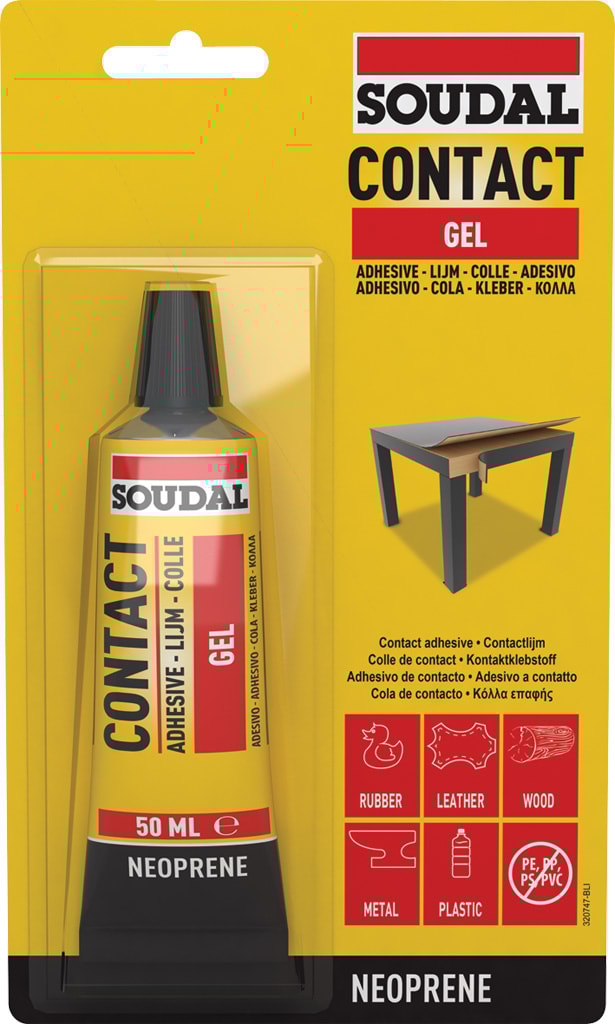 Soudal Tixotropisk kontaktlim 50 ml