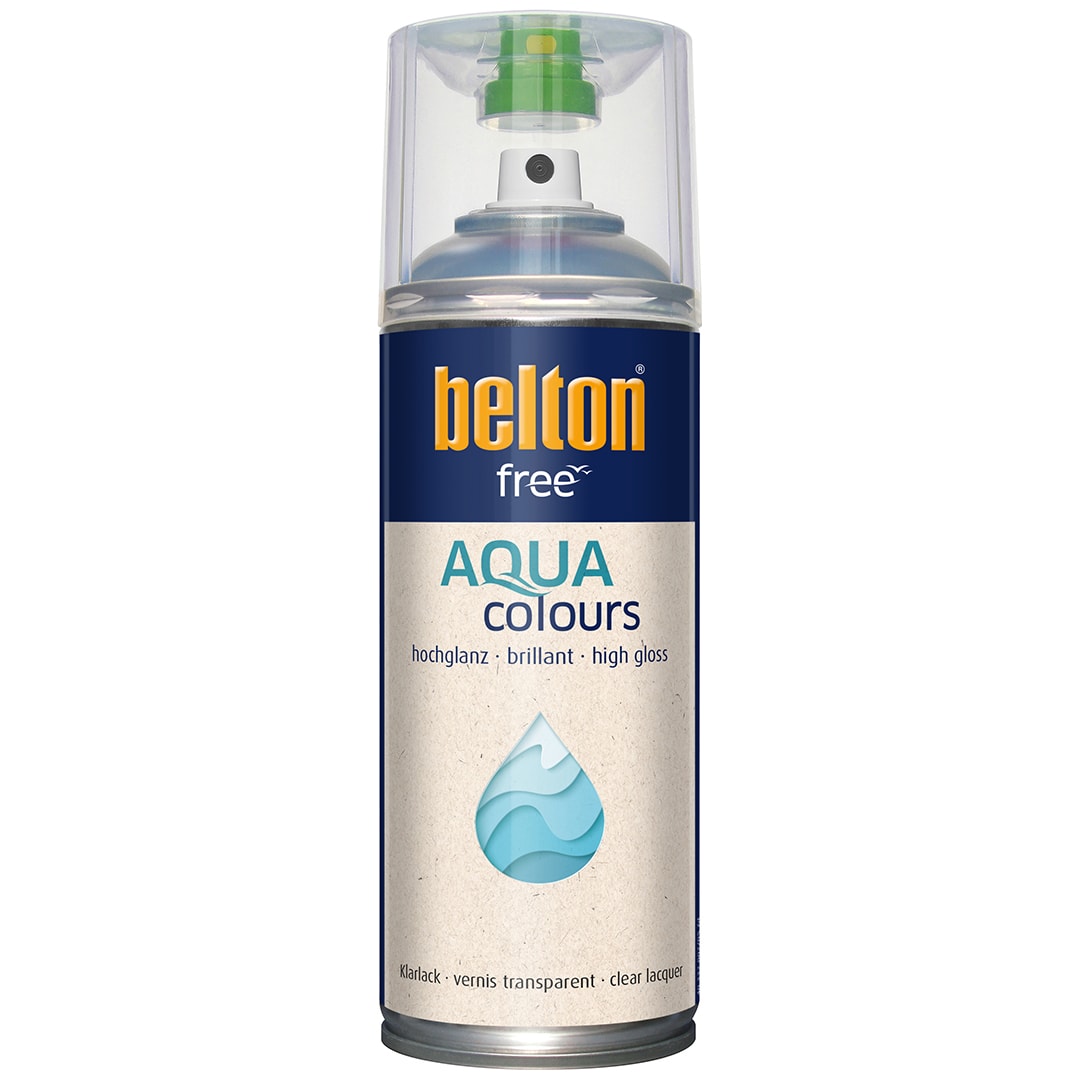 Belton Free high gloss farvespray RAL 9010 ren hvid 400 ml
