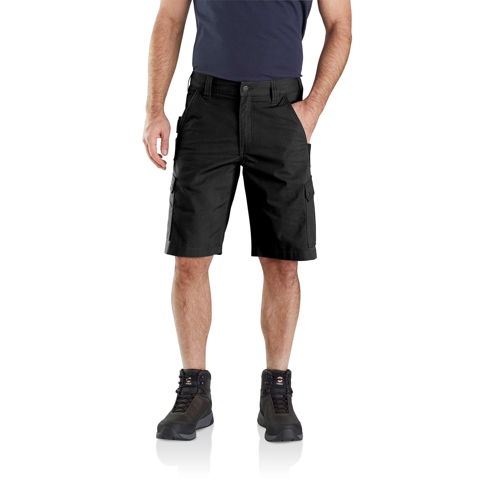 Carhartt Ripstop Cargo Shorts Men Black W38