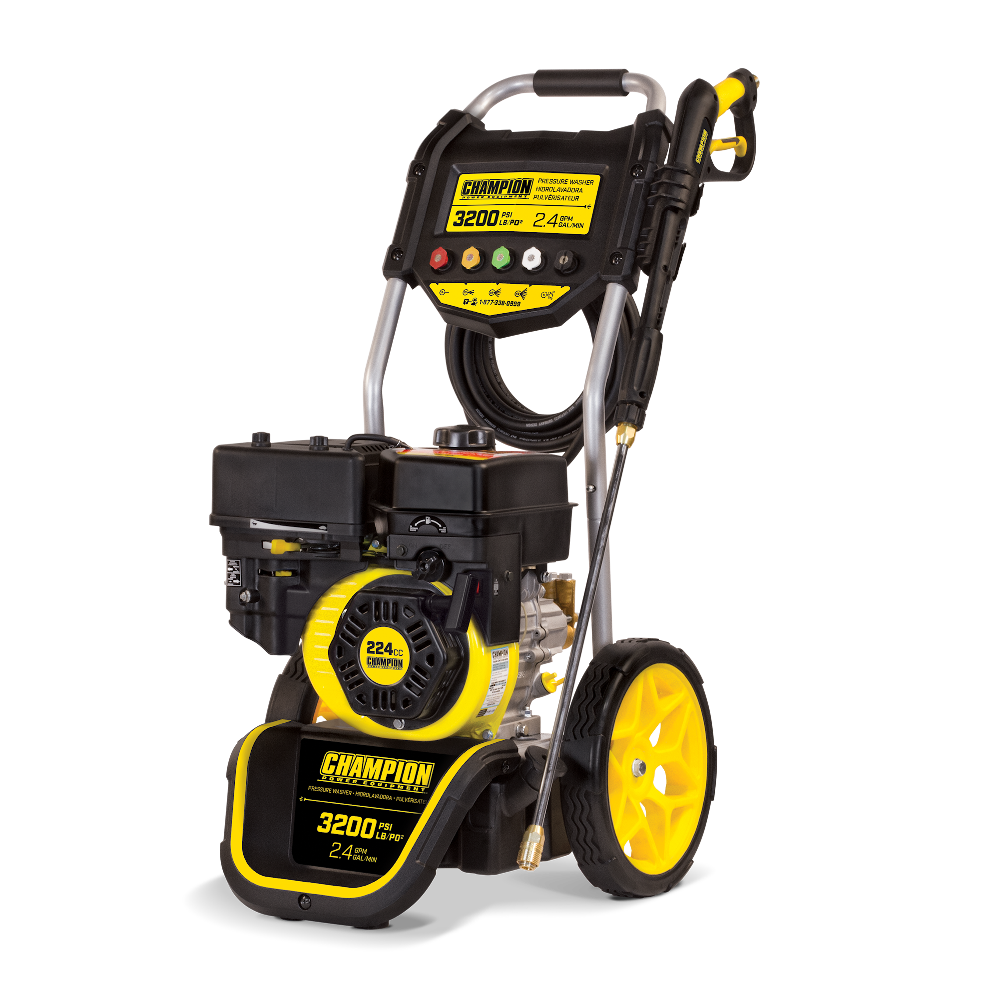 Champion Benzindrevet Højtryksrenser 220 Bar