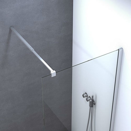 Scanbad Match teleskopstang til fast væg D længde 60 - 100 cm