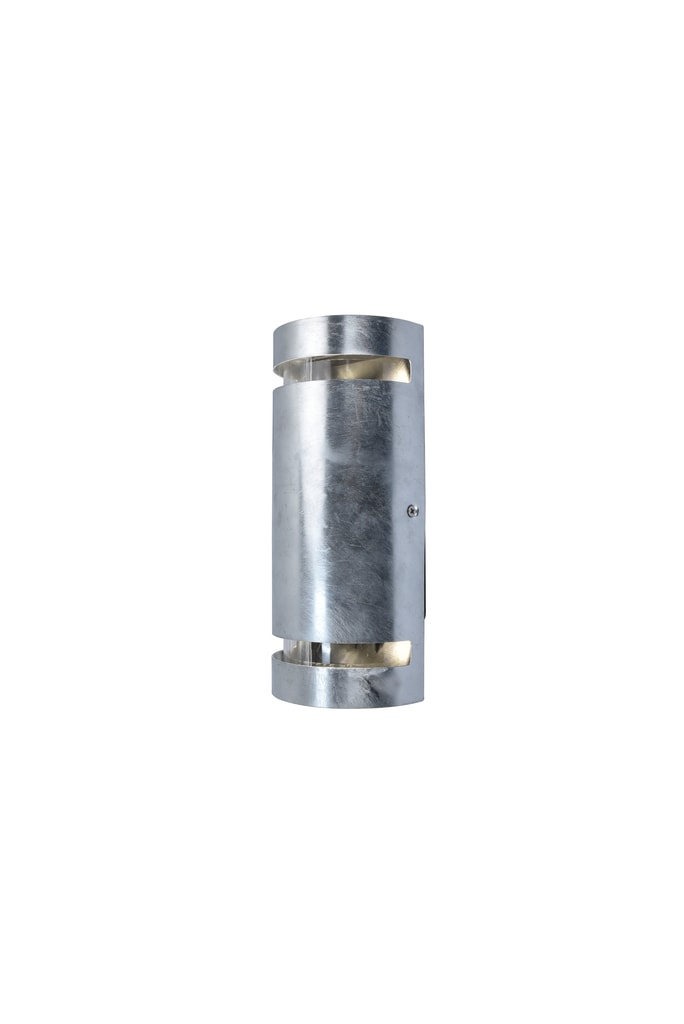 Lutec Ran væglampe up/down i metal/klar 2 x GU10 IP54