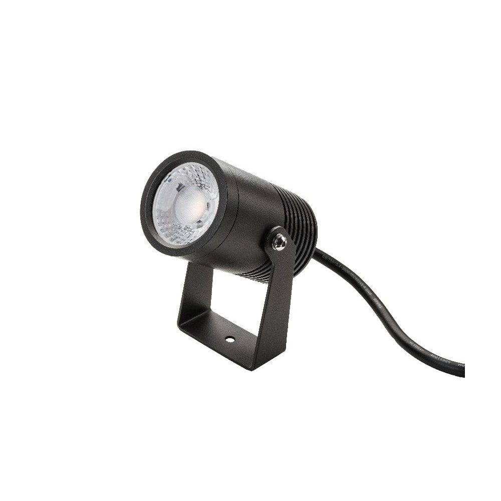 SG Hovden Midi spotlampe i sort 23W 3000K 15° IP67