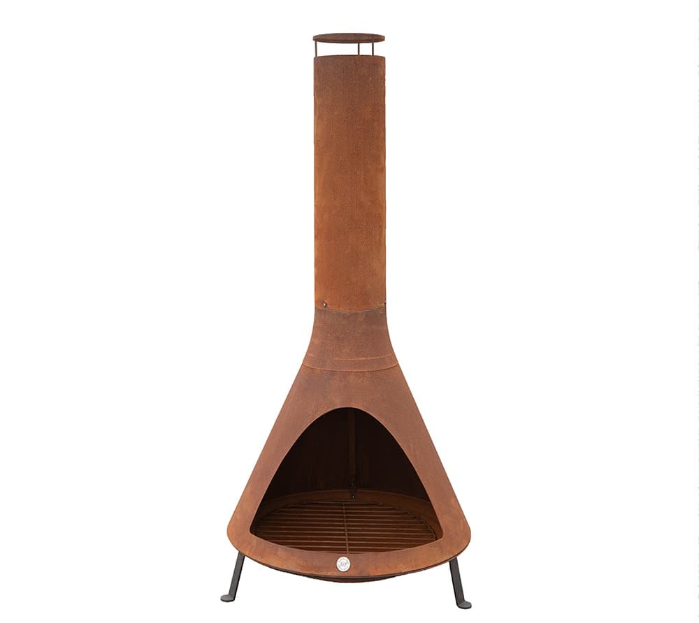 Westmann havepejs/terrassevarmer rust 70 x 70 x 160 cm