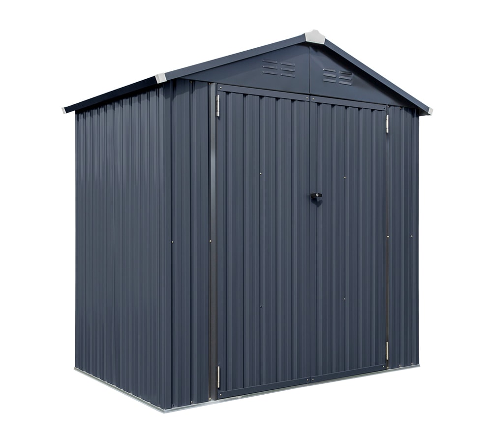 Spacemaker Minor 86 redskabsskur i metal 8x6