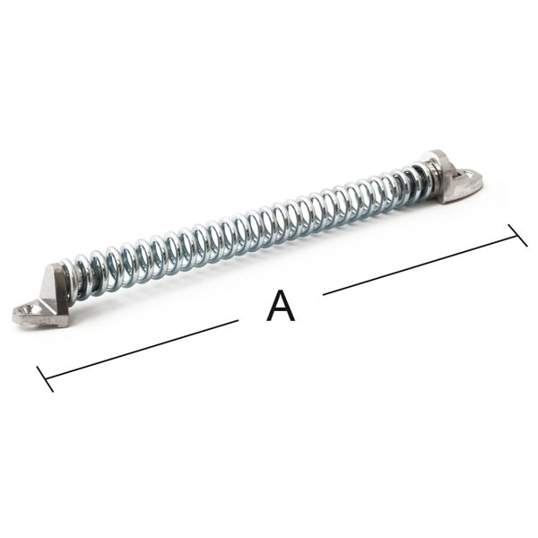 Habo dørlukker spiral elforzinket