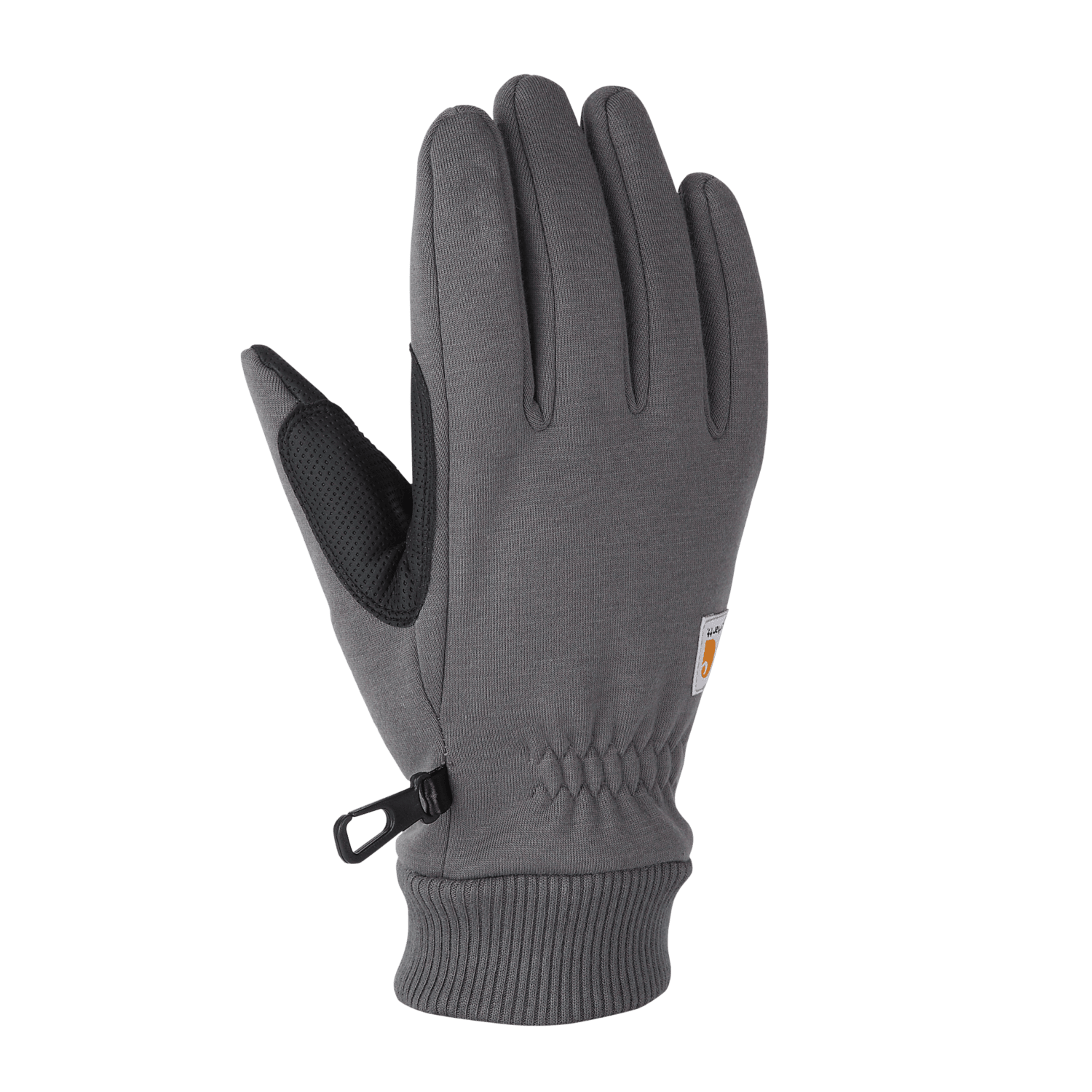 Carhartt Wind Fighter™ Thermal-Lined Fleece Touch-Sensitive Knit Cuff Glove Men Carbon Heather 2XL