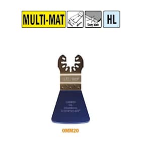 CMT Multicut HL fleksibel skraber til forsk. materialer 52 mm 5 stk.
