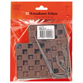 Knudsen kile brun SB 90 x 45 x 15 mm 16 stk.