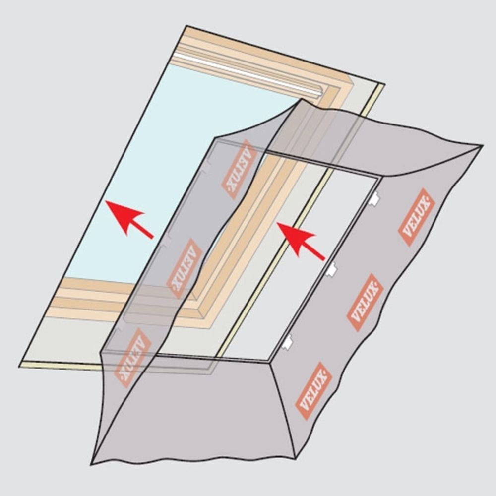 VELUX Dampspærrekrave BBX UK08 - 134 x 140 cm