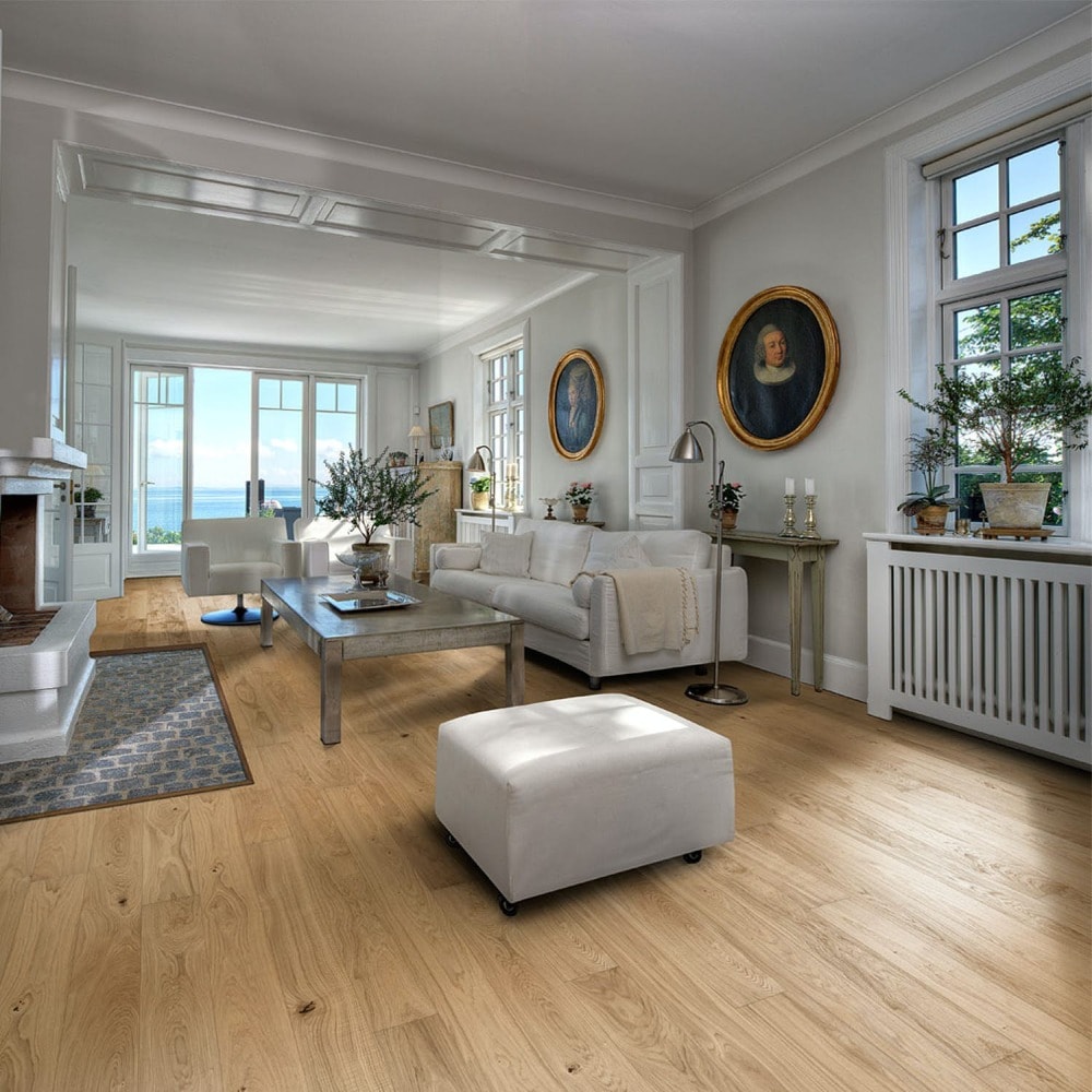 Kährs Cornwall Børstet Eg parketgulv 1-stavs matlak pakke à 2,54 m2