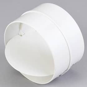 DUKA ventilation lukkespjæld 100 mm. hvid