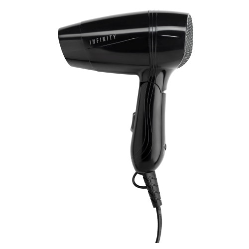 Melissa rejsehårtørrer sort / grå 1200W