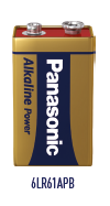 9V Batteri Panasonic