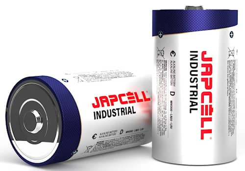 Japcell Industrial batterier D / LR20 10 stk.