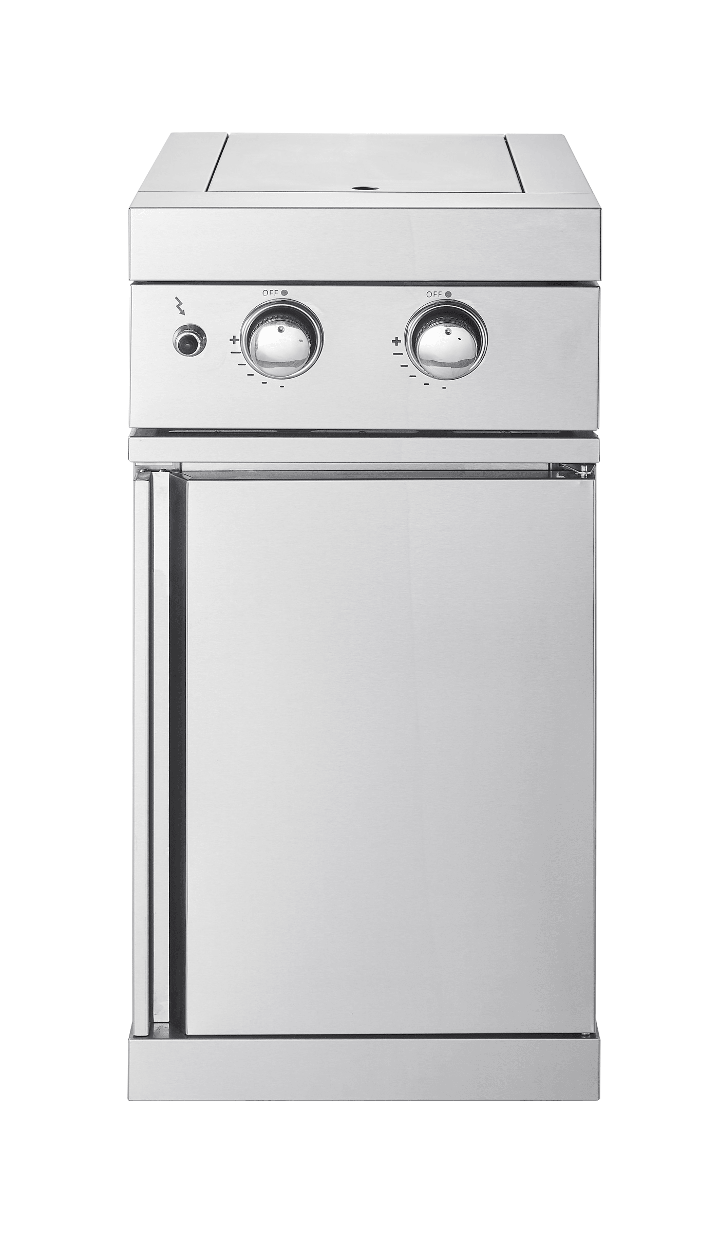 Myoutdoorkitchen Stainless Collection modul dobbelt sidebrænder