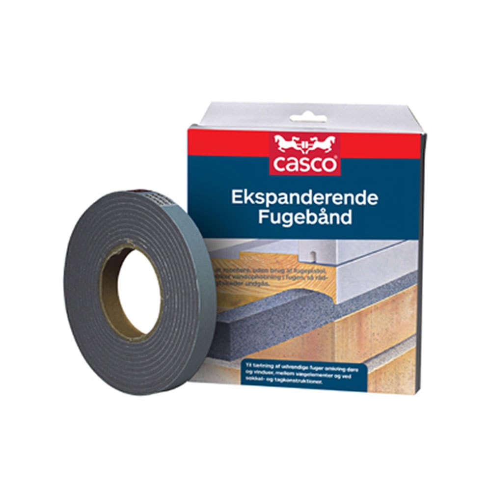 Casco ekspanderende fugebånd grå til fuge 8-12 mm Længde 4,3 meter