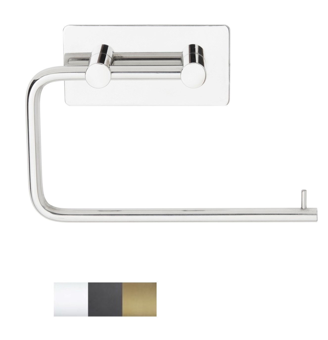 Danbad toiletrulleholder, selvklæbende