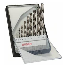 Bosch HSS-G metalborsæt Ø1-10 mm 10 dele