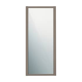 Lundbergs Nordic skydelåge i grå med spejl 762 x 2301 mm