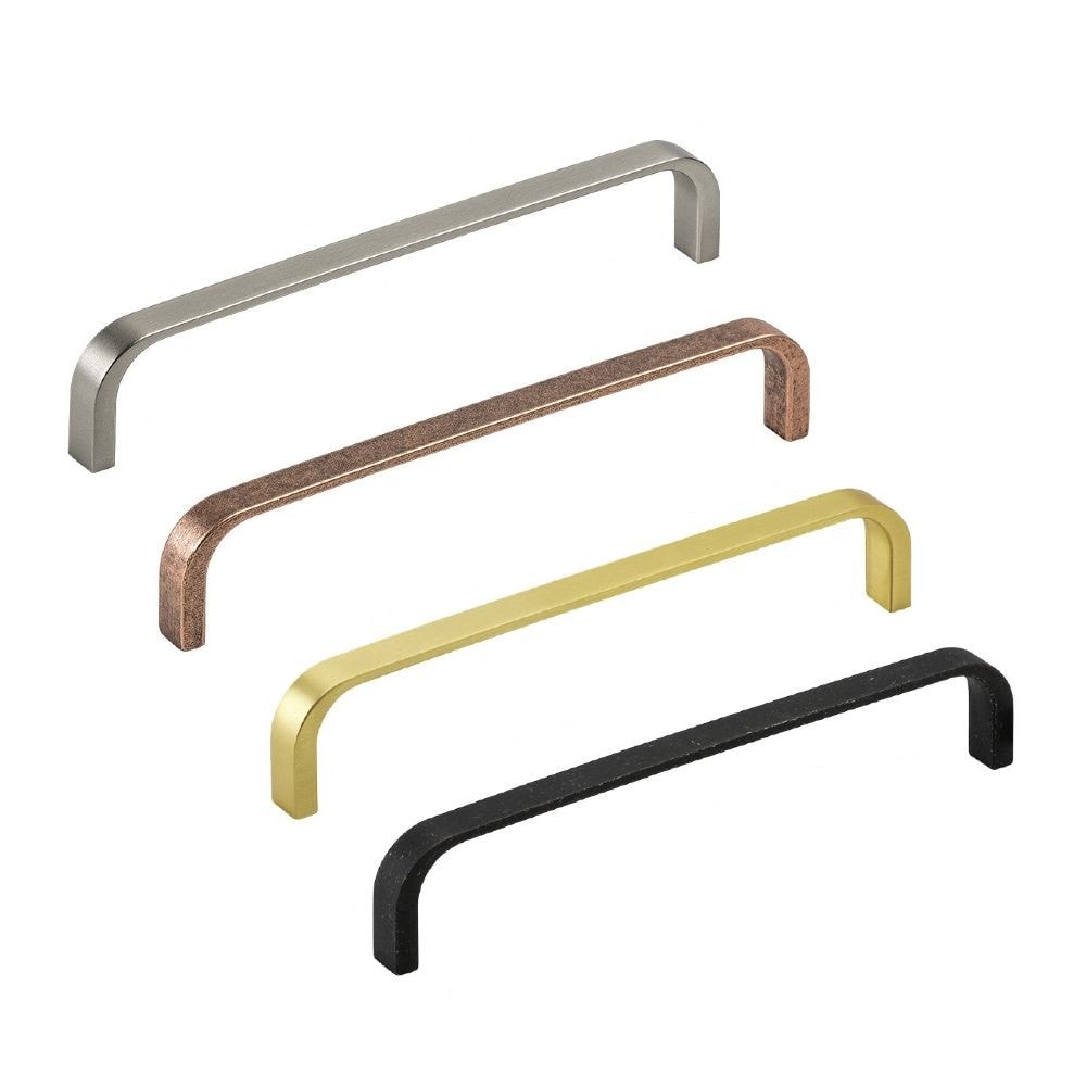 Beslag Design Pronto-160 greb antik sort