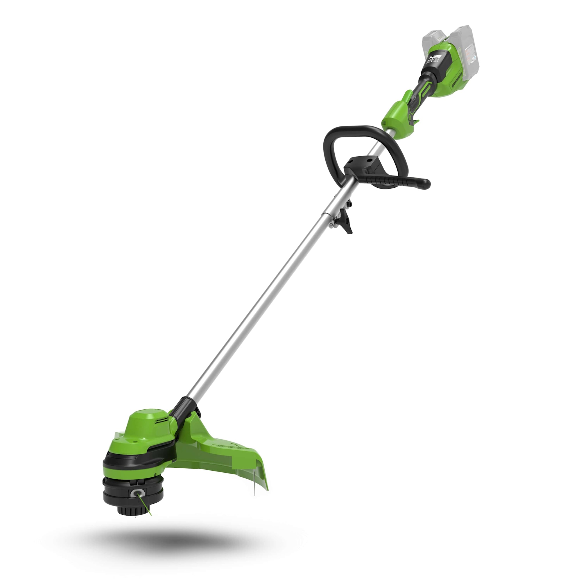 Greenworks GD24X2LT trimmer med ekstra håndtag 2x24V uden batteri og lader