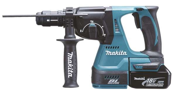 Makita Bore- og mejselhammer LXT® 18V, SDS-Plus, 24 mm, 2,0 J