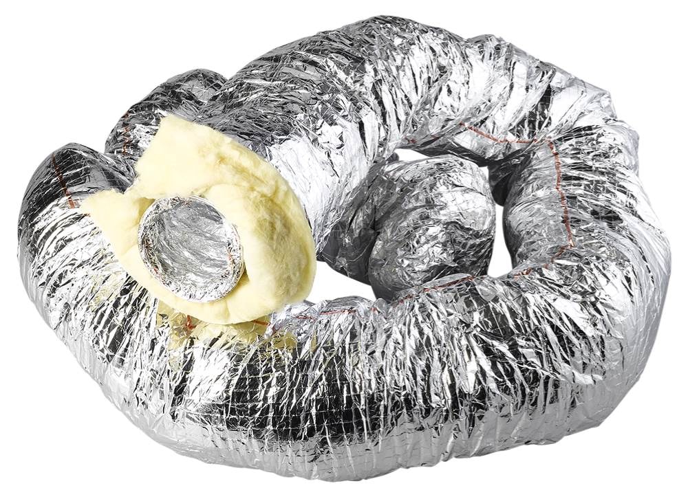 Duka Alid flexslange isoleret alufolie Ø160 x 5000 mm