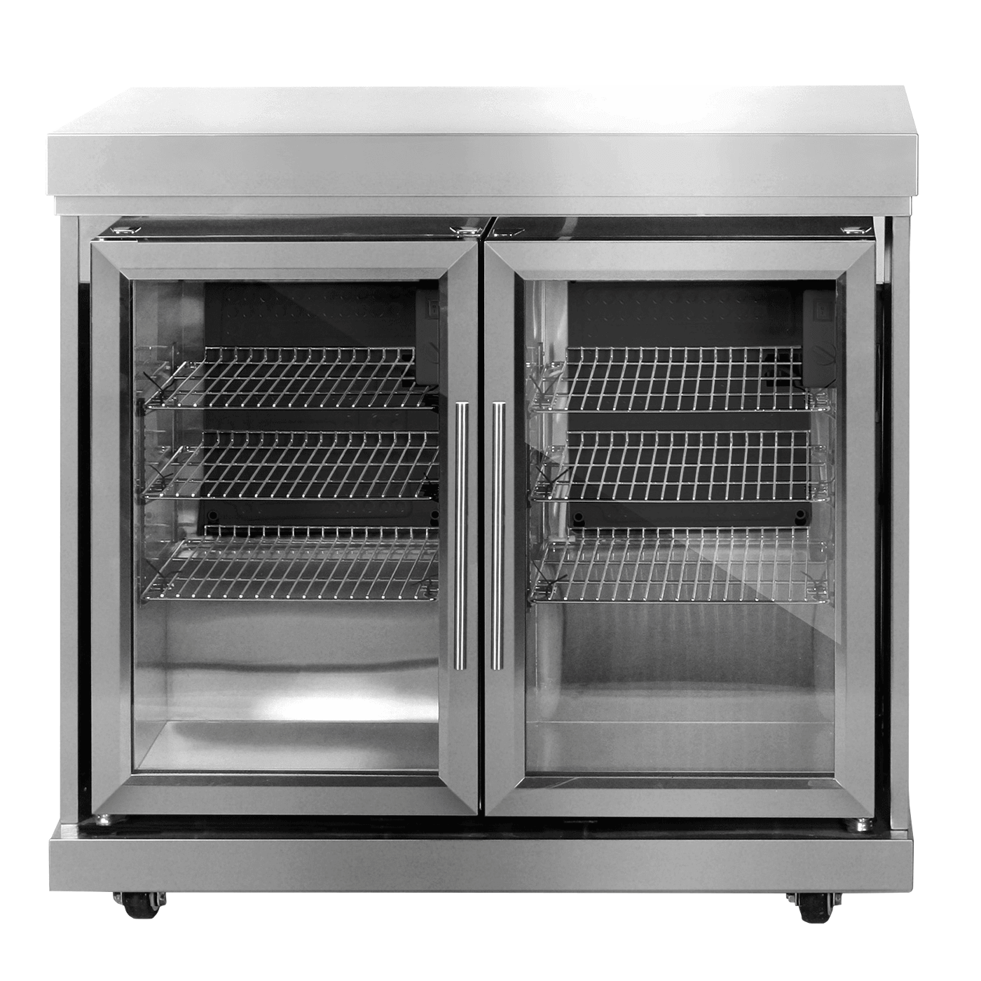 Myoutdoorkitchen Stainless Collection modul køleskab dobbelte låger