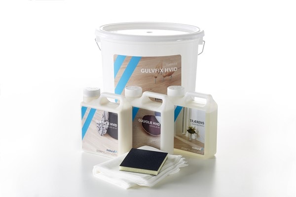 Moland gulvfix hvid plejespand til hvidolieredehårdttræs gulve