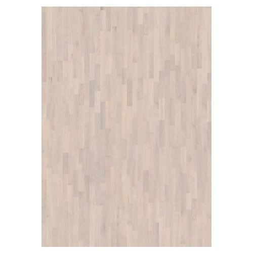 Kährs Eg Rime parketgulv 3-stavs hvid børstet ultra matlak 2,91 m2