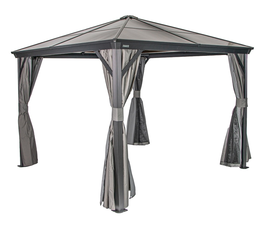 Sojag Verona 10x14 havepavillon i antracit 298 x 423 x 260 cm