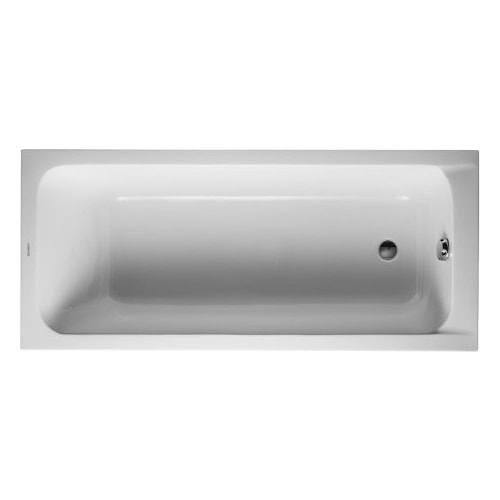 Duravit D-Code badekar til indbygning 1 ryglæn 170 x 75 cm