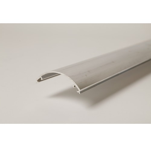 Rias alu klem kip profil m/ gummiliste 32,5-45 gr. Længde 6000 mm