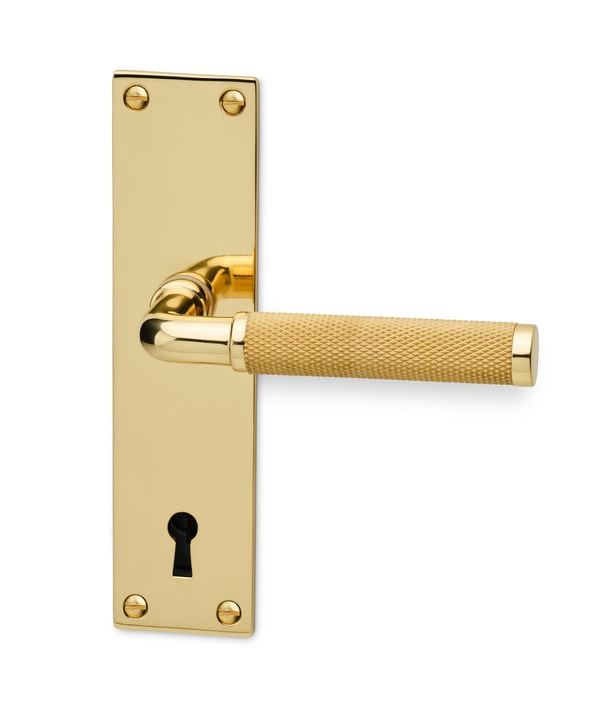 Dørgreb lexington incl.langskilt messing