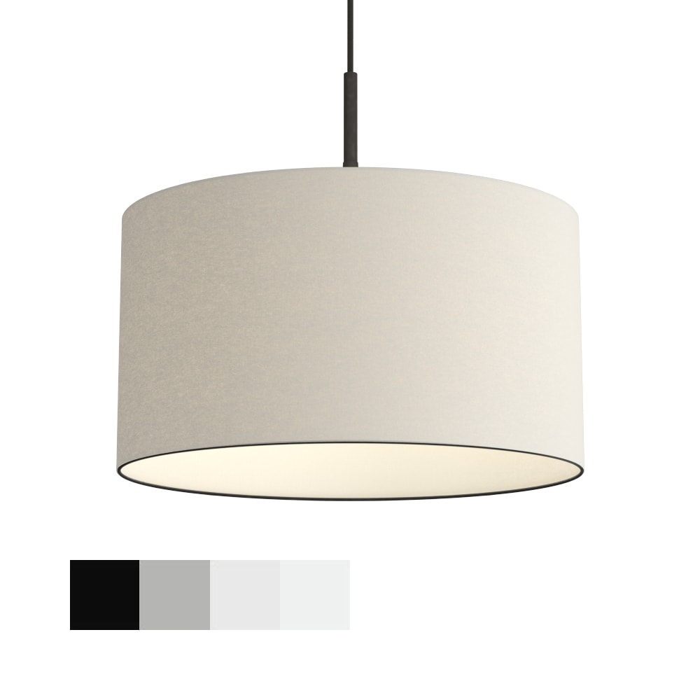 Belid Soft pendel hvid uld E27 Ø57 cm