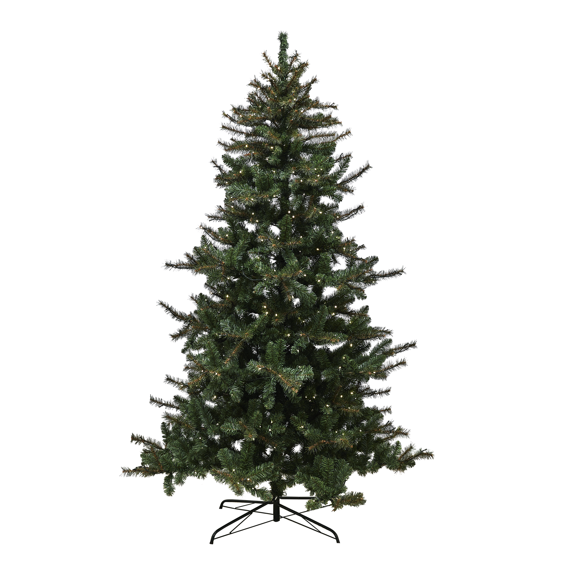 Nordic Winter Fryd juletræ med LED PVC Klasse A 180 cm