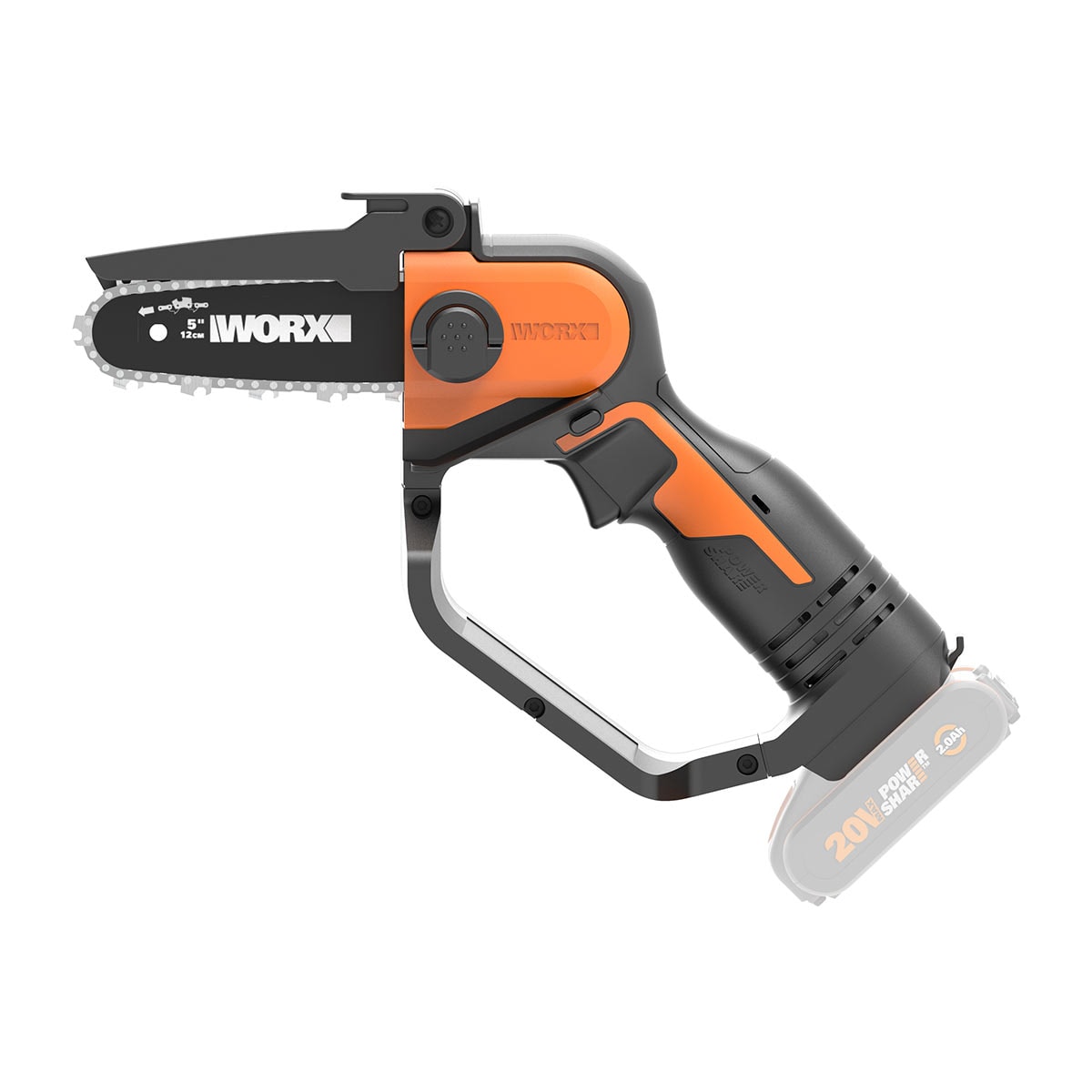 Worx WG324E.9 kædesav 20V uden batteri og lader