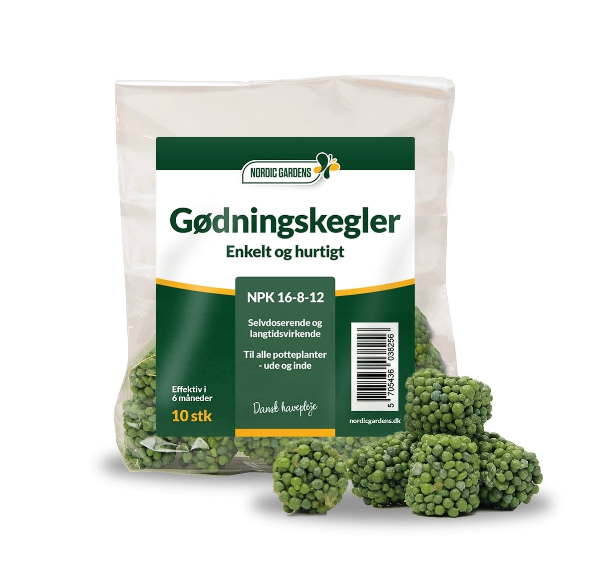 Nordic Gardens Osmocote gødningskegler 10 stk.