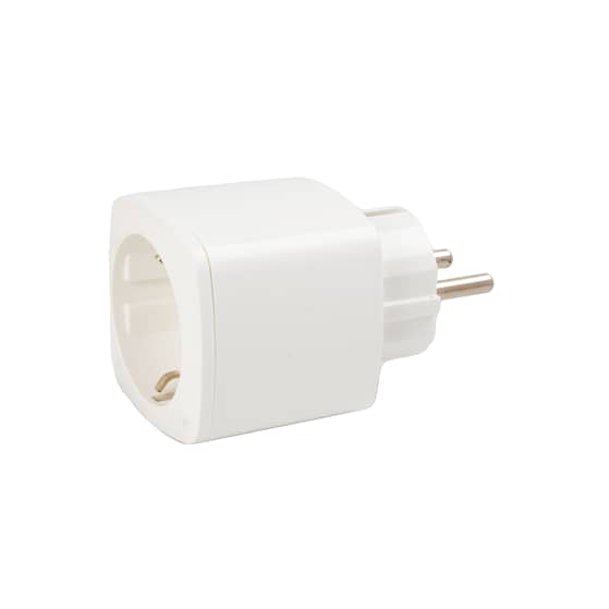 Denver SHP-102 Smart Home strømstik hvid Tuya, Google og Alexa kompatibel