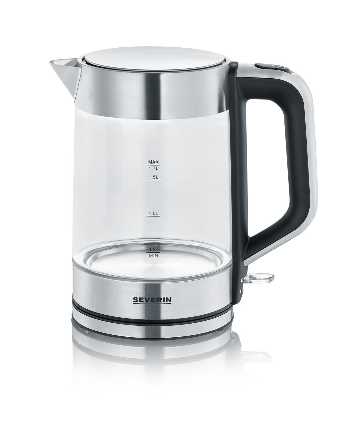 Severin WK 3420 elkedel glas 1,7L 2200W