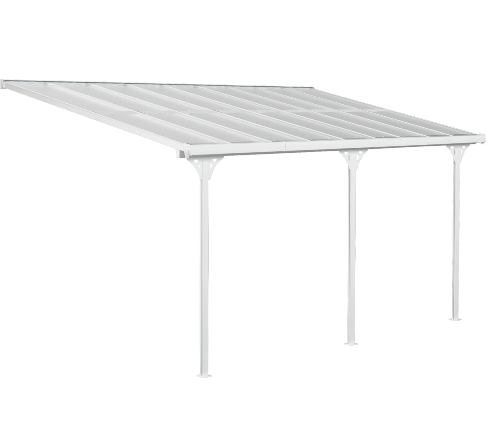 Westmann Bruce terrasseoverdækning i hvid