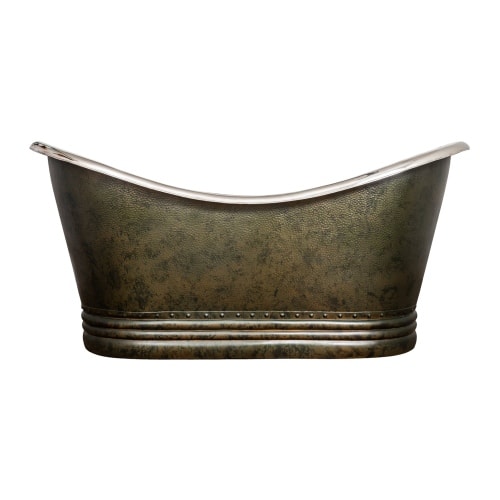 GemLook Bateau Vintage badekar i kobber 167 x 81 x 78 cm