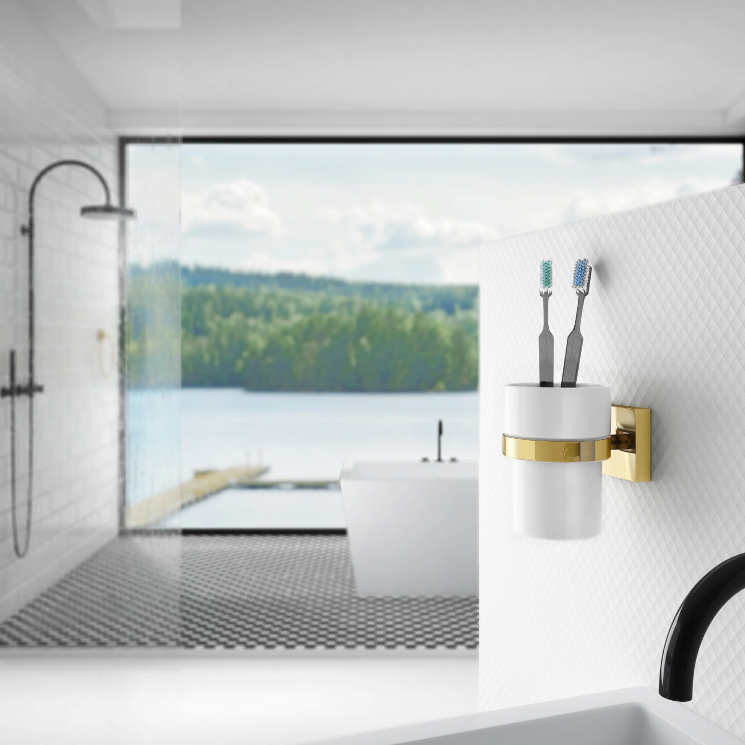 Smedbo House holder med tandkrus miljo mes.jpg