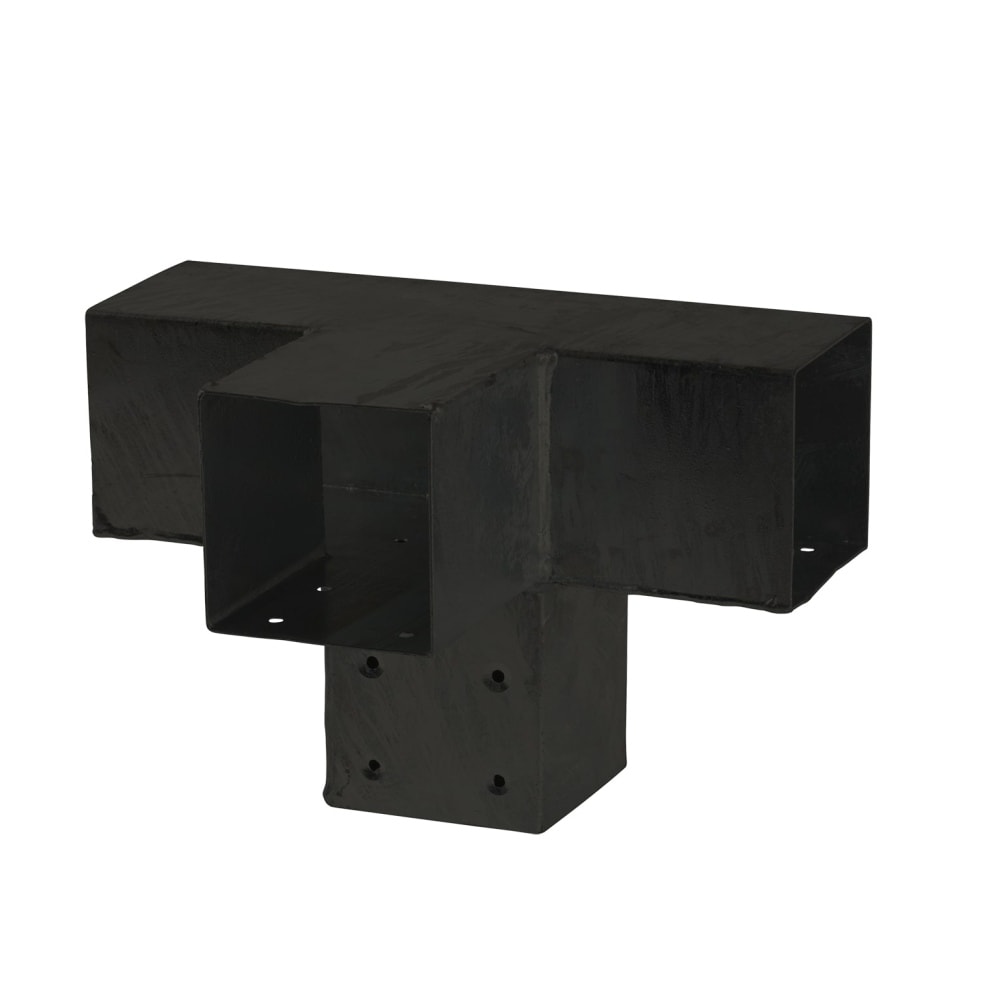 Plus Cubic dobbelt forlængerbeslag sort pulverlakeret 30,5 x 20 x 20 cm