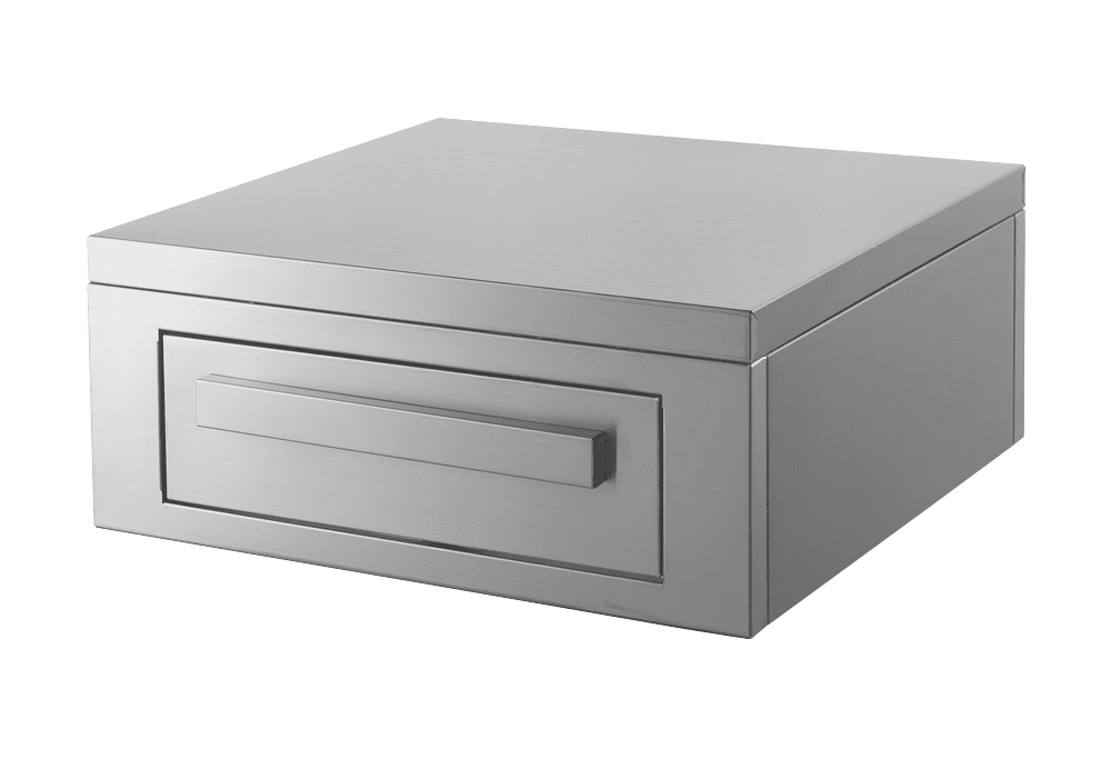 Myoutdoorkitchen Nordic Line opbevaringsmodul arbejdsbord rustfri