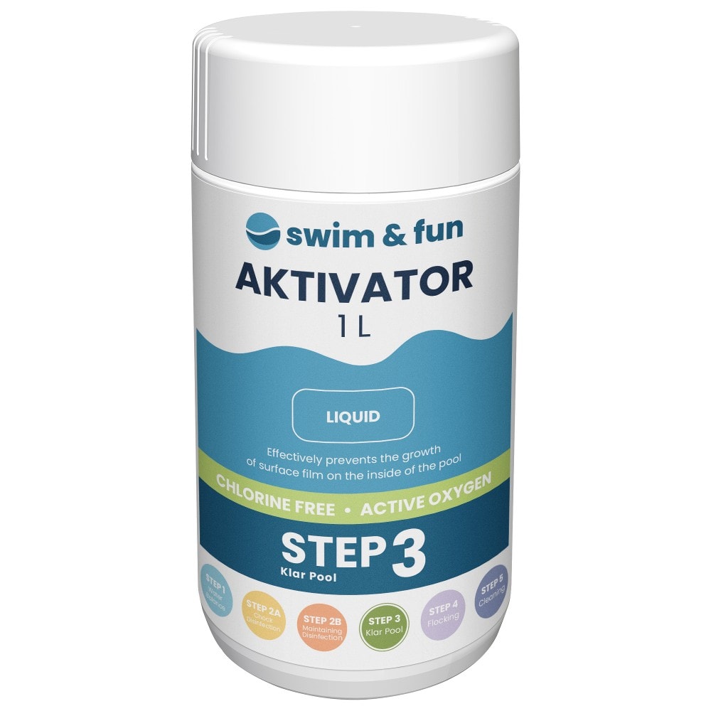 Swim & Fun Aktivator til pool og spa 1 liter
